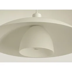 Alfa takpendel hvit