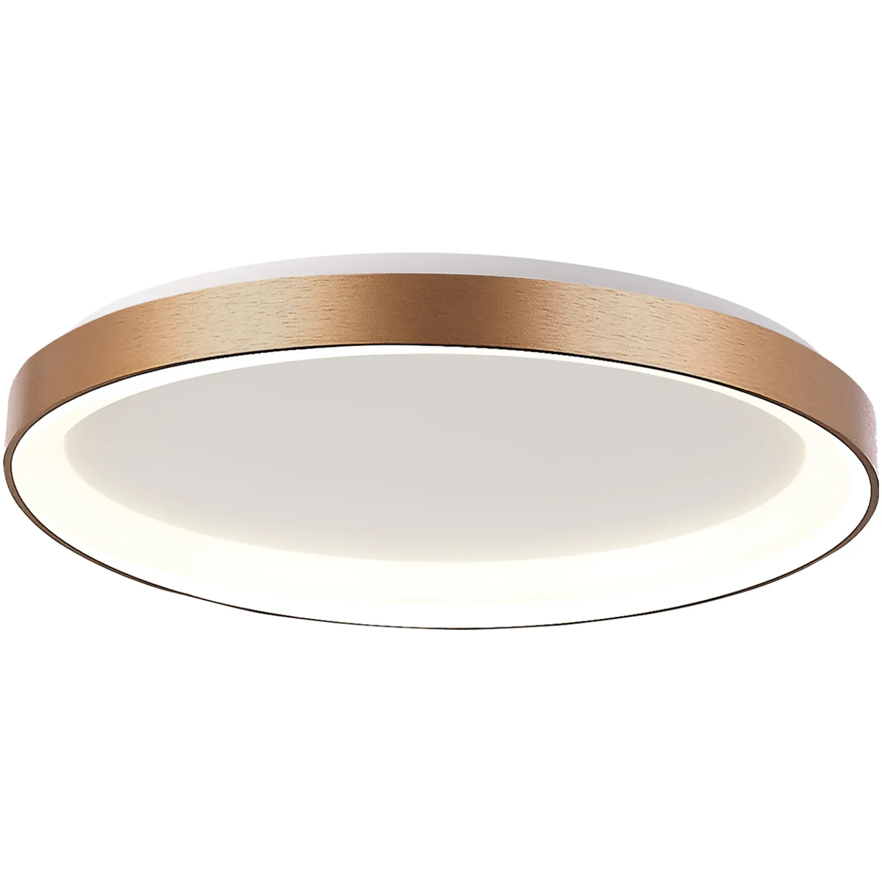 Ambisjoner LED plafond stor messing