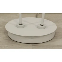 Artic LED 2-lys gulvspot hvit m/dim