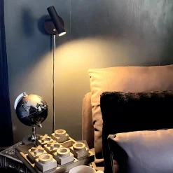 Artic LED veggspot sort m/dim
