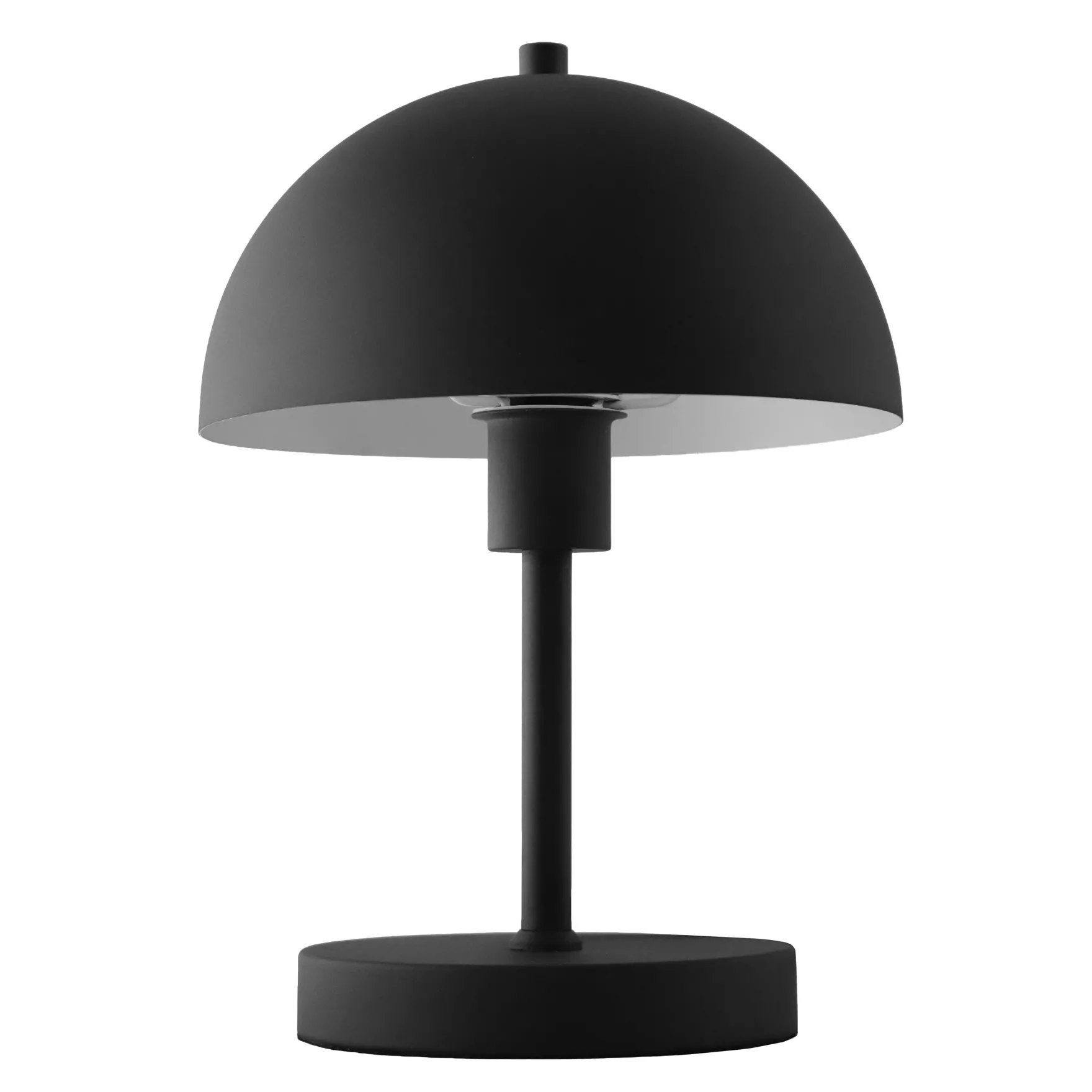 Atlas bordlampe E14 sort