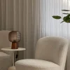 Aura bordlampe brunbeis/brun