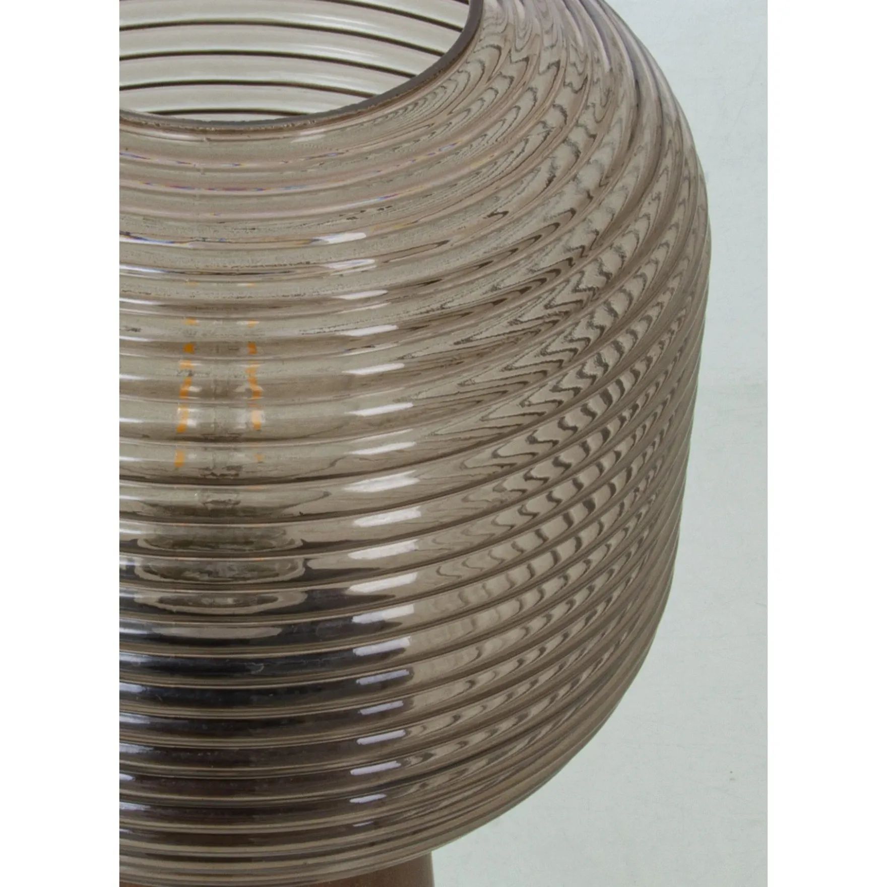 Aura bordlampe brunbeis/brun