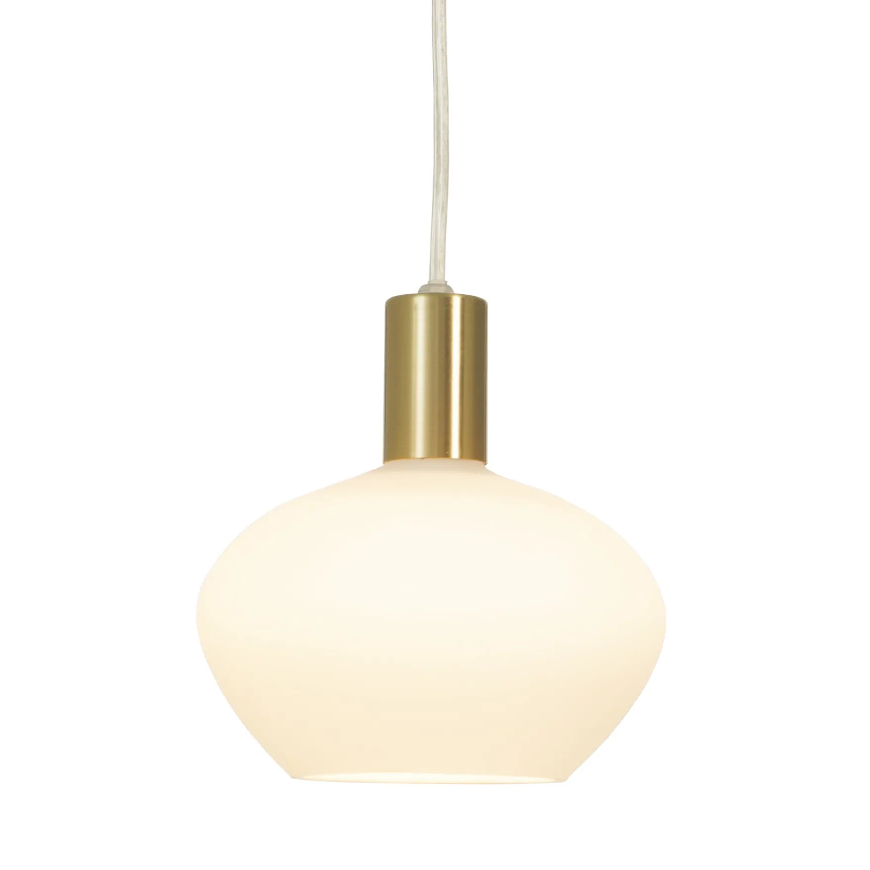 Bell vinduspendel messing/opal
