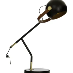 Bow bordlampe lese sort/brun