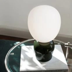 Buddy bordlampe grønn/opal