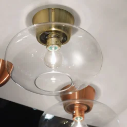 Bullo takplafond messing/klar