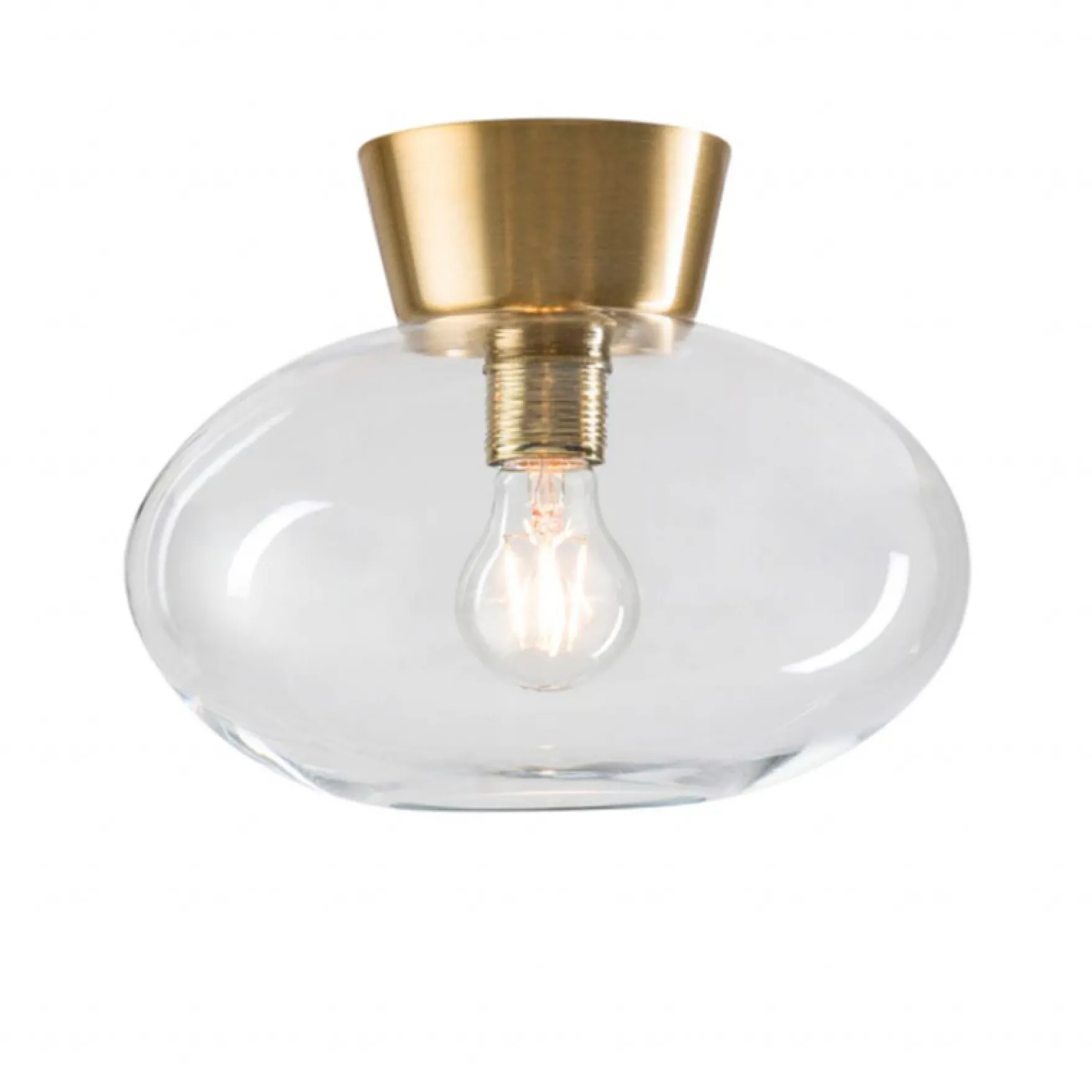 Bullo takplafond messing/klar