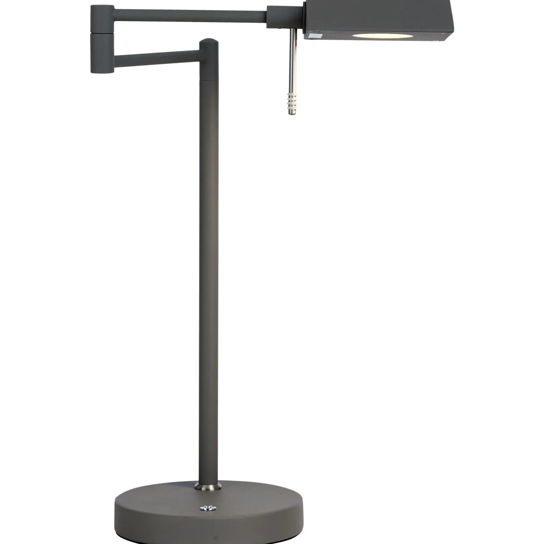 Canton LED bordlampe grå 3-step dim
