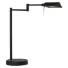 Canton LED bordlampe sort 3-step dim