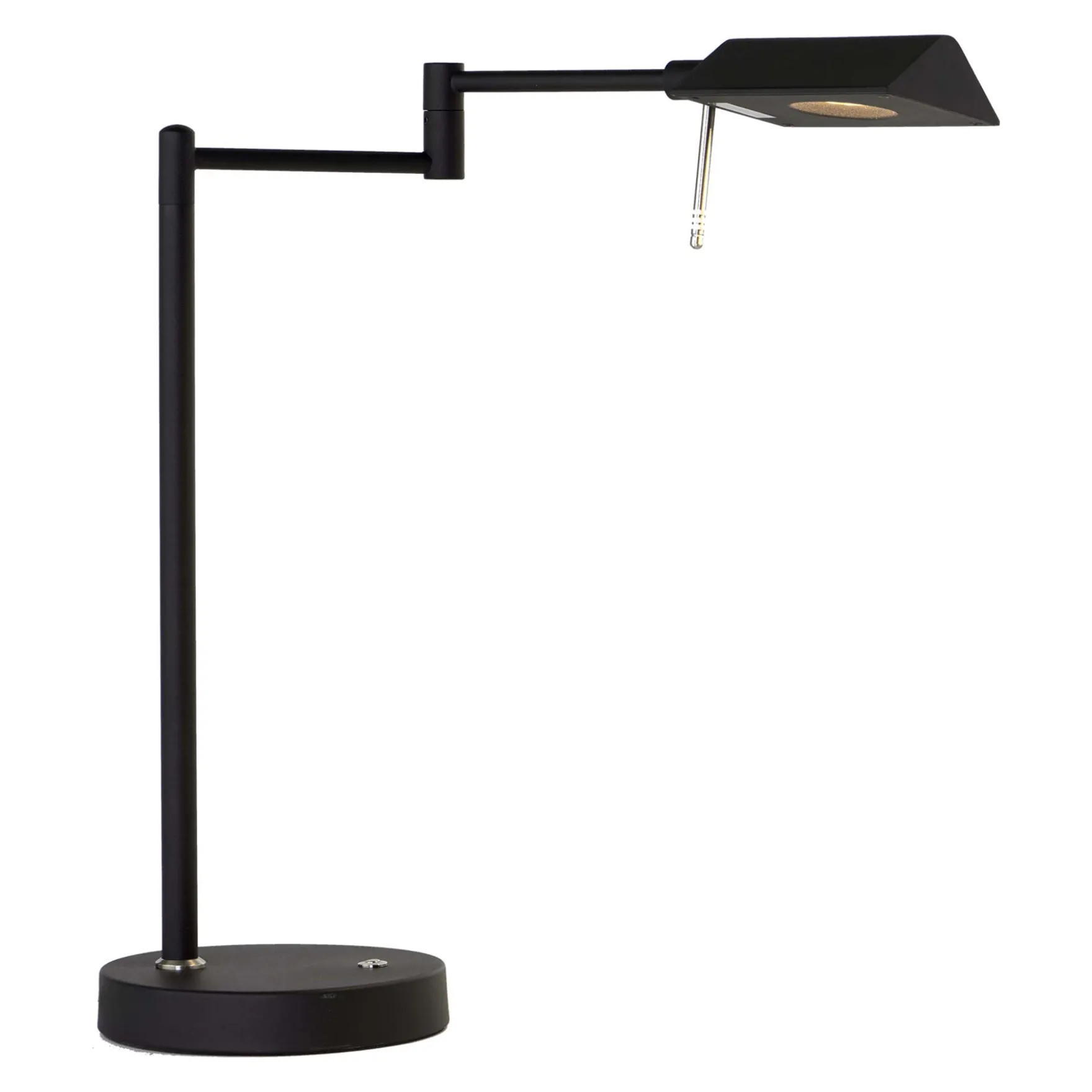 Canton LED bordlampe sort 3-step dim