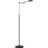 Canton LED gulvlampe sort 3-step dim