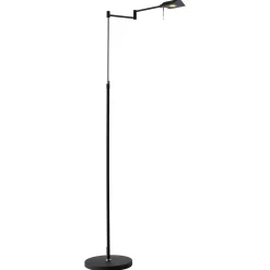 Canton LED gulvlampe sort 3-step dim
