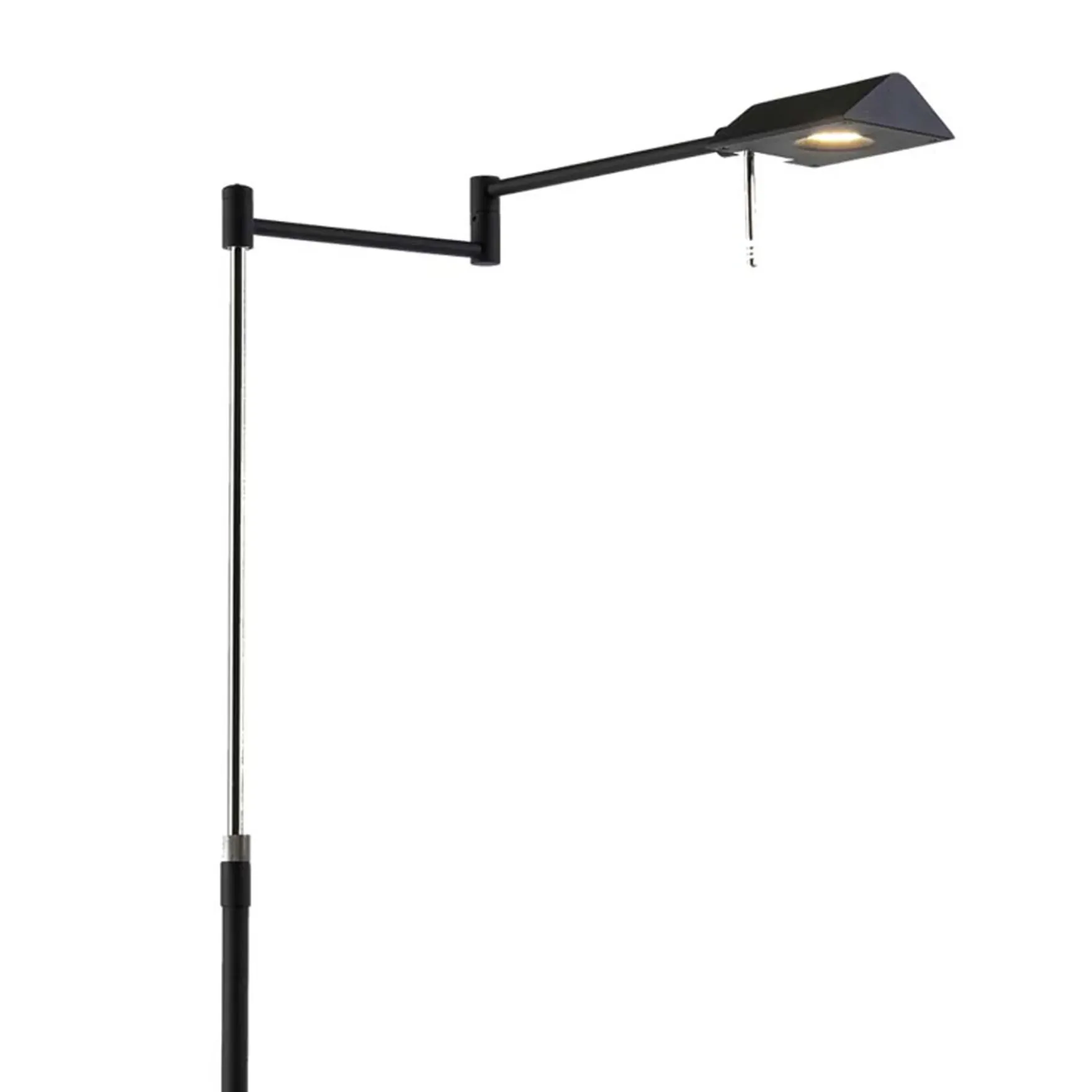 Canton LED gulvlampe sort 3-step dim