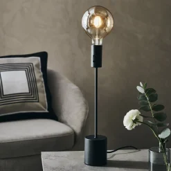 Capital bordlampe sort