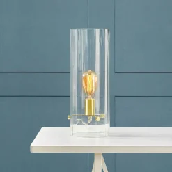 Classy bordlampe messing