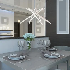 Cluster LED takpendel hvit