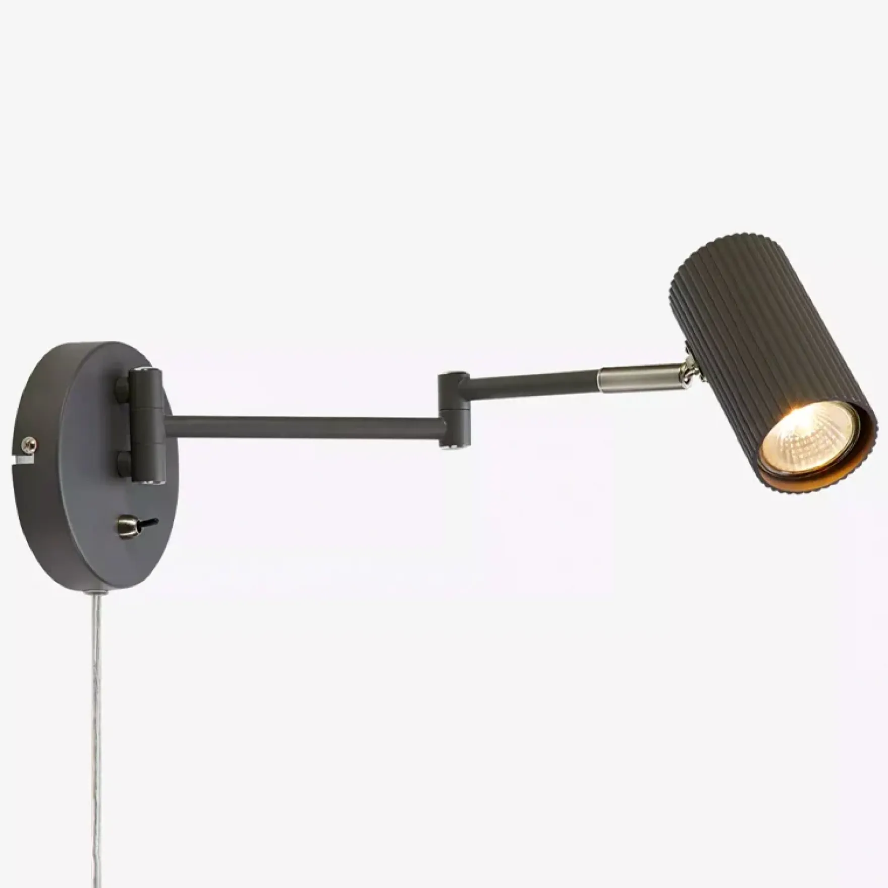 Costilla vegglampe grå