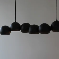 Cupolo takpendel 7-lys sort