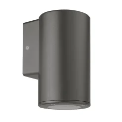 Cylindro K1 utelampe vegg antrasitt