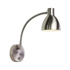 Dennis vegglampe GU10 stål