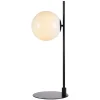 Dione bordlampe sort/hvit