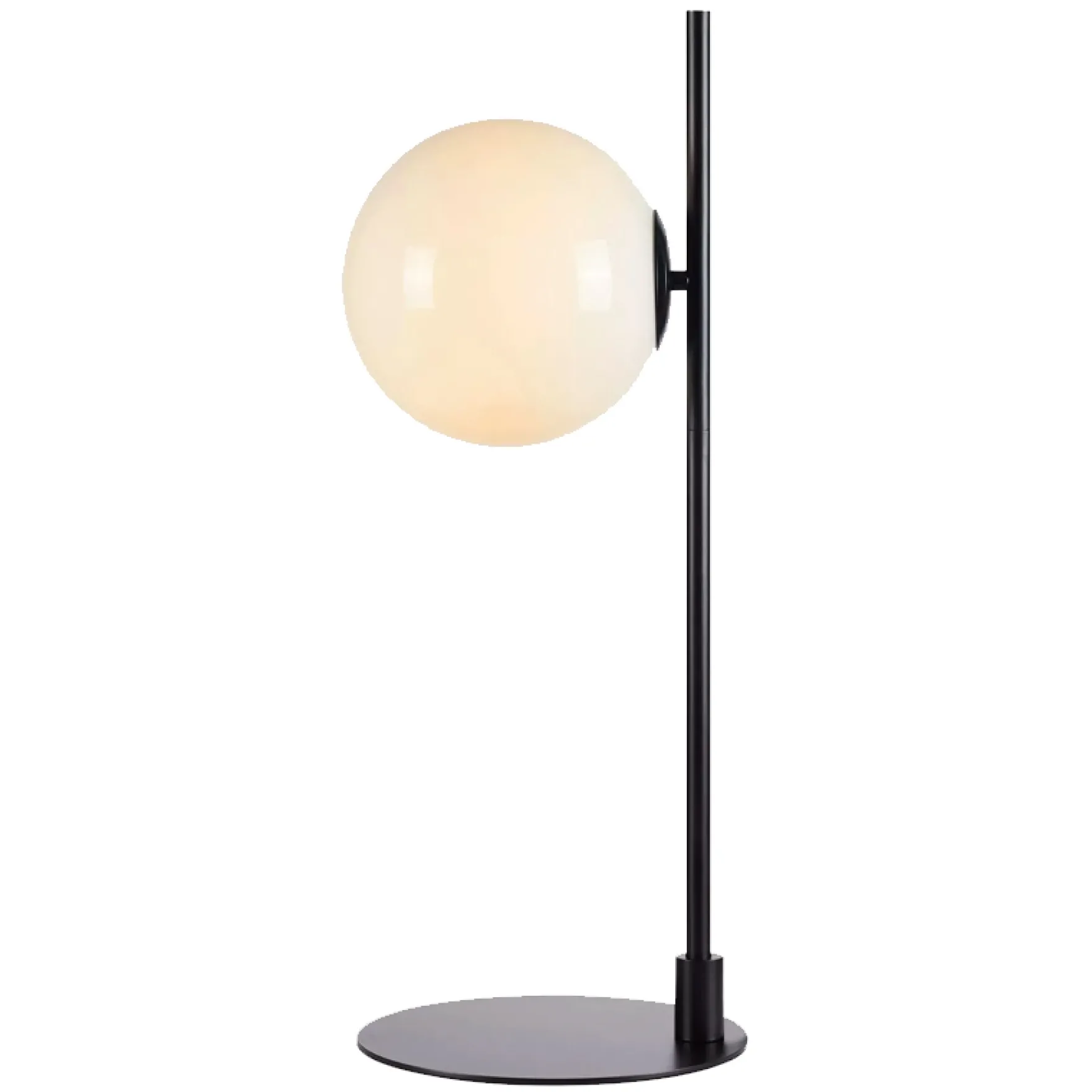 Dione bordlampe sort/hvit