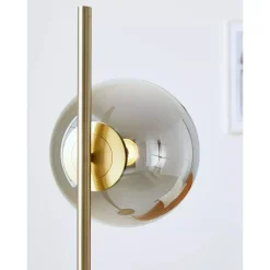 Dione gulvlampe antikk/sotet