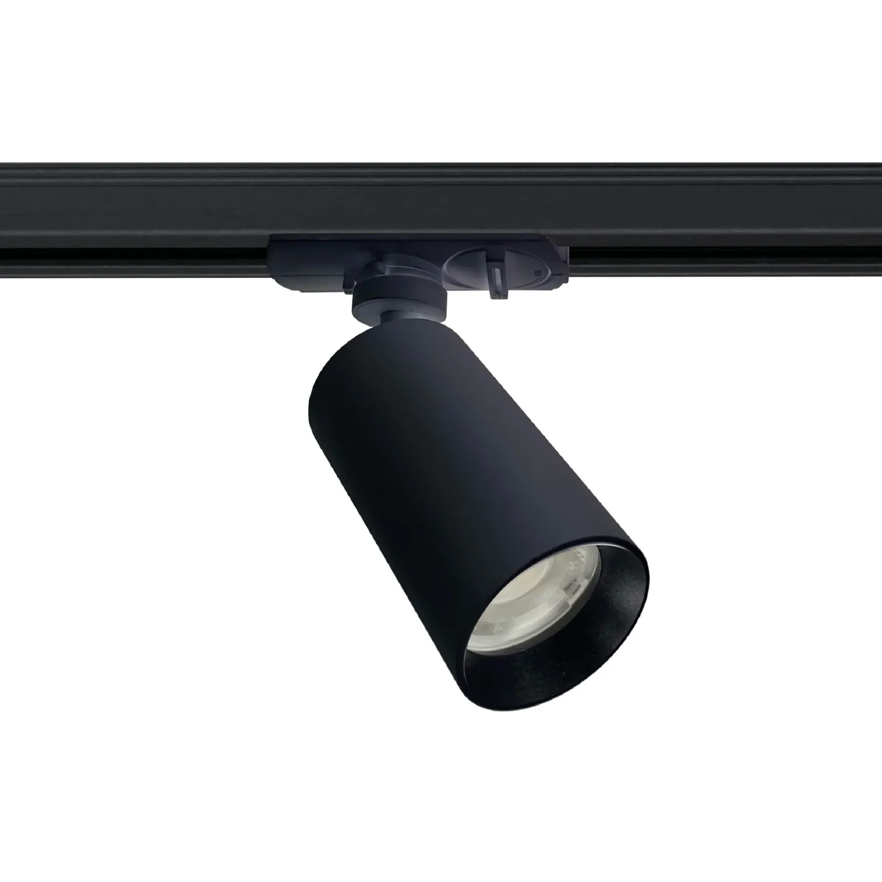 D45 1T LED enkel spot sort