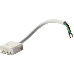EGANT DCL plugg m/15cm ledning hvit