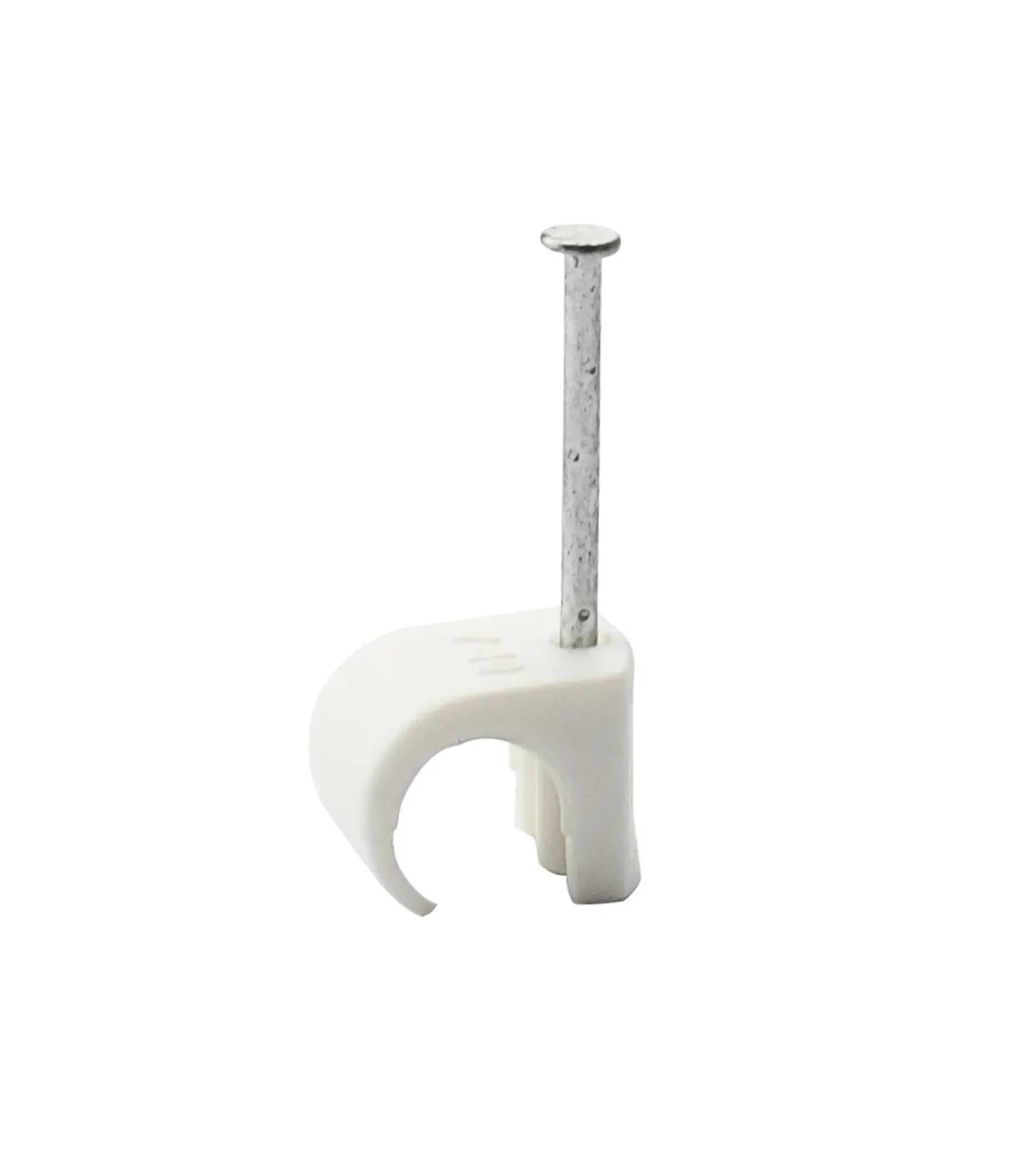 EGANT kabelklips 7-10mm hvit 25pk