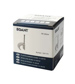 EGANT kabelklips 14-20mm 100pk