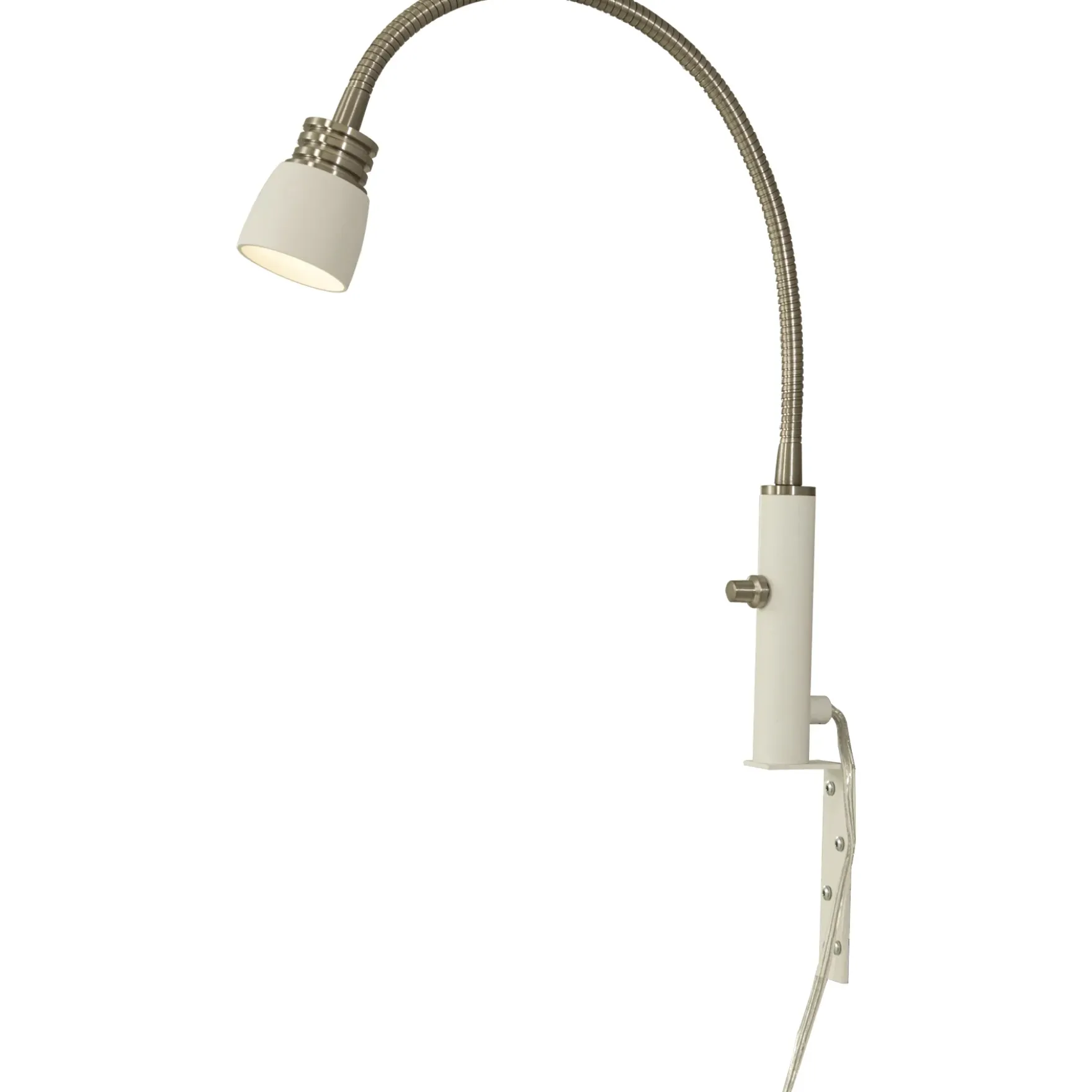 Eketorp LED sengelampe hvit/stål