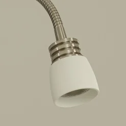 Eketorp LED sengelampe hvit/stål