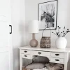 Eleana bordlampe brun/beige