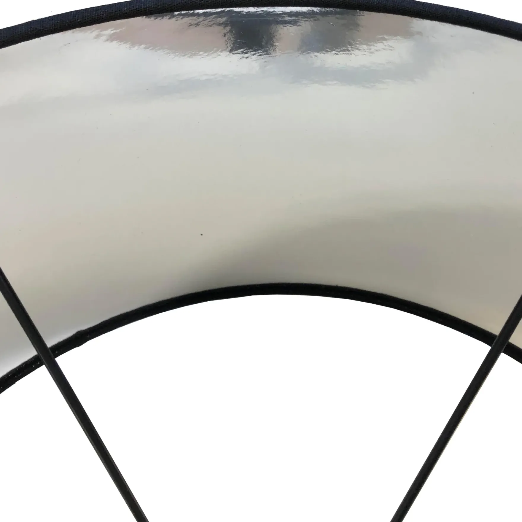 Elite skjerm 25cm sort/sølv