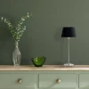 Emir bordlampe stål u/skjerm