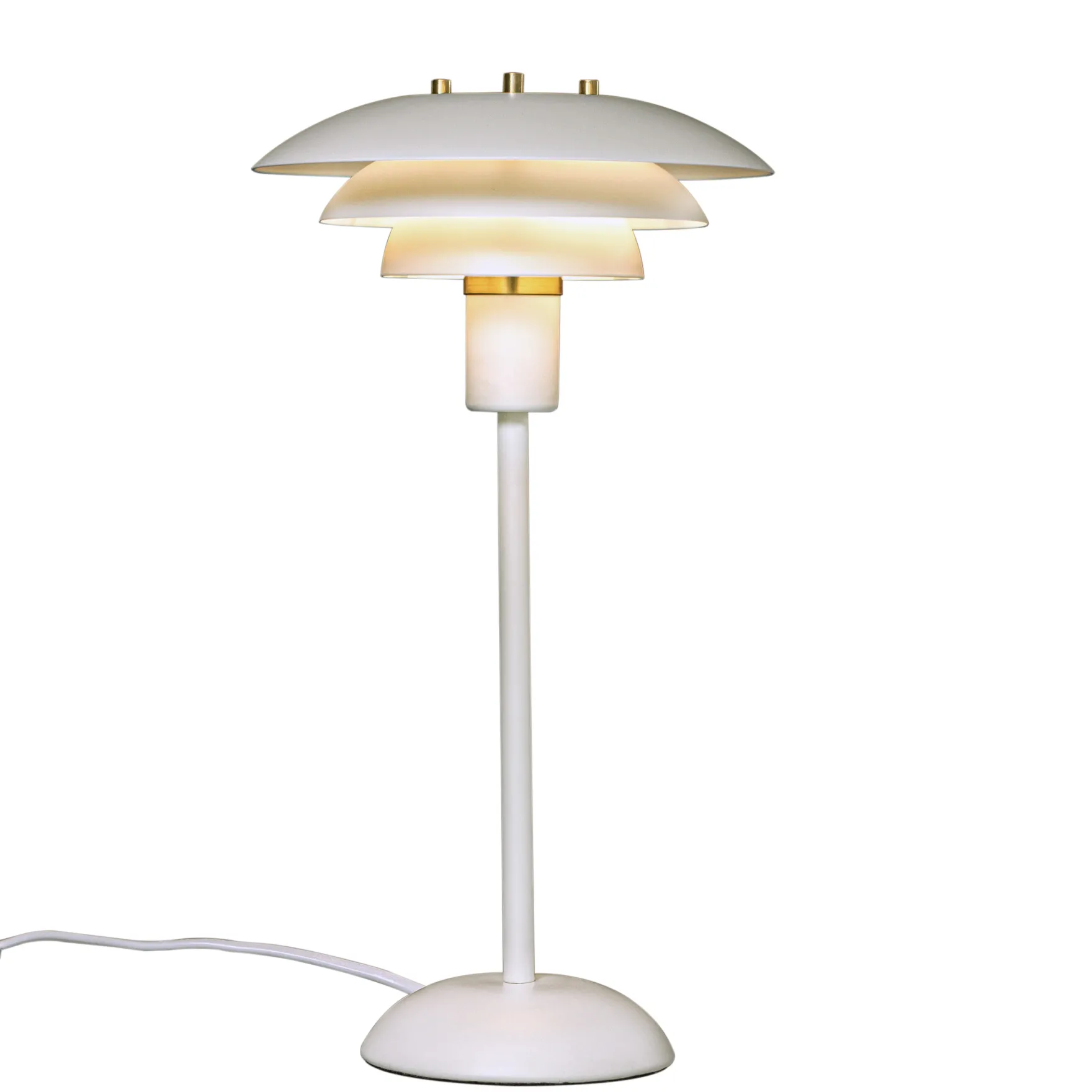 Epsilon bordlampe liten hvit
