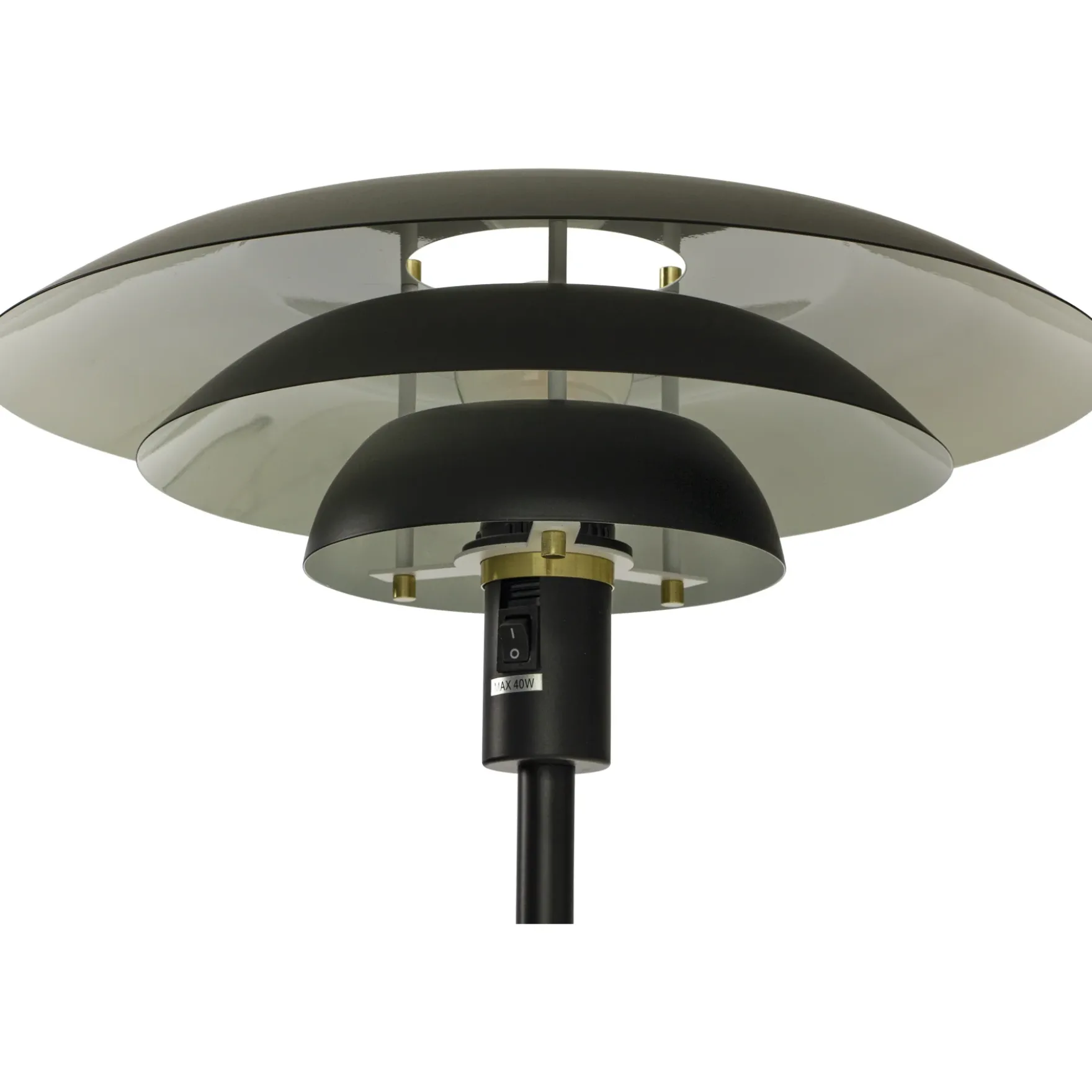 Epsilon gulvlampe sort