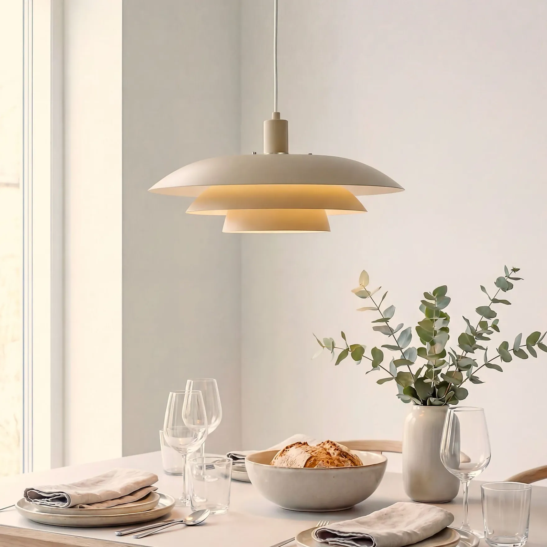 Epsilon takpendel beige
