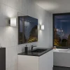Evoke L vegglampe antrasitt/opal IP44