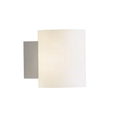 Evoke S vegglampe hvit/opal IP44