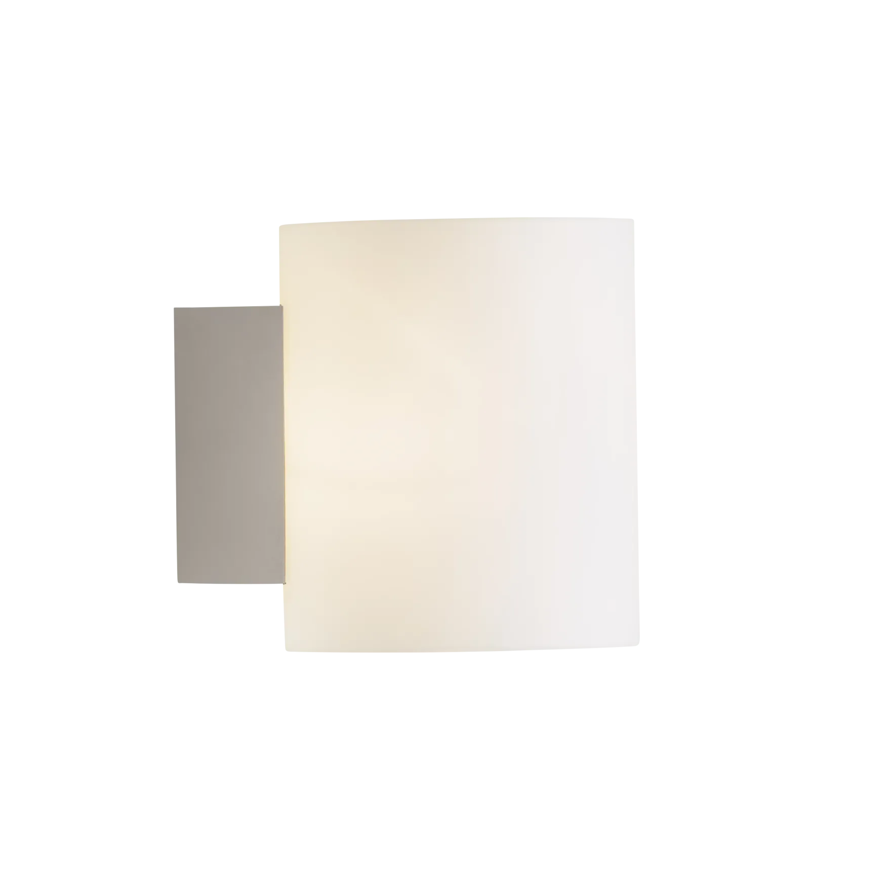 Evoke S vegglampe hvit/opal IP44