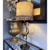 Flamingo bordlampe sort/gull