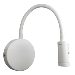 Flexi K1 LED veggspot hvit m/dim