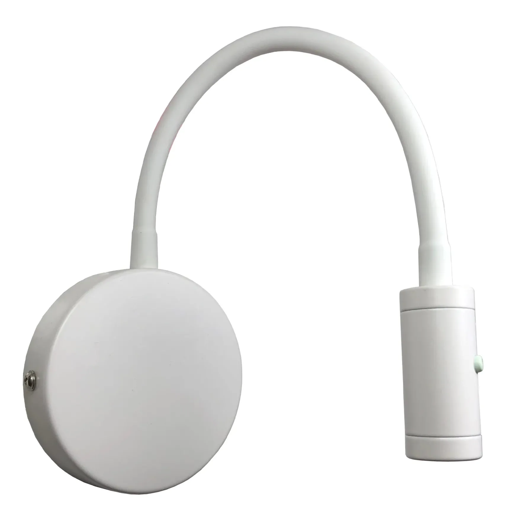 Flexi K1 LED veggspot hvit m/dim