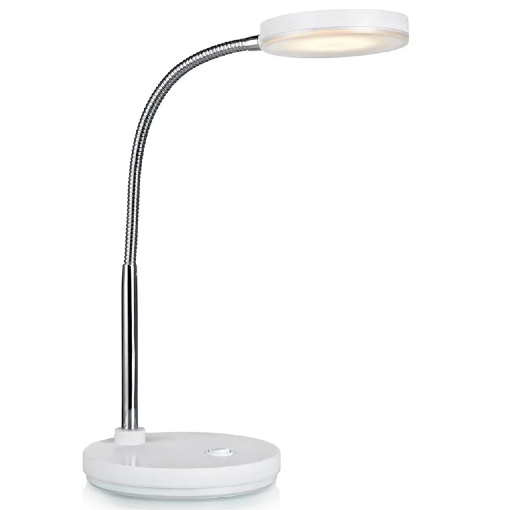 Flex LED bordlampe hvit