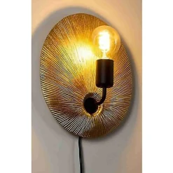 Gascueria vegglampe gull/sort