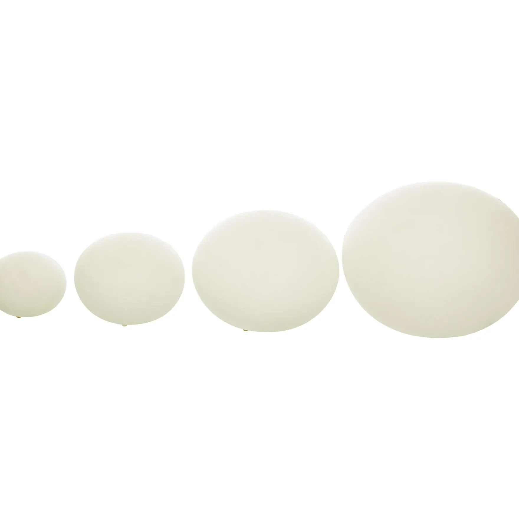 Globus bordlampe 13cm opal