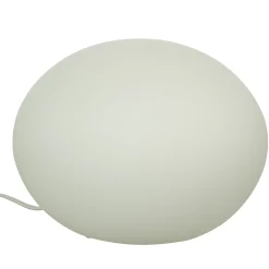Globus bordlampe 24cm opal